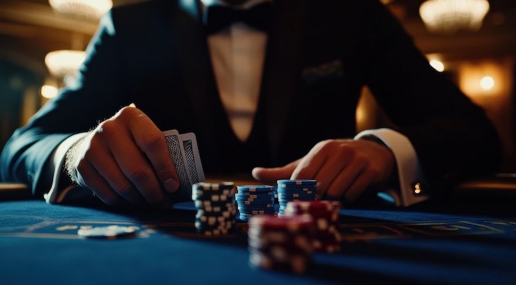 snp500 Live Blackjack Diamond With Clear Table Action